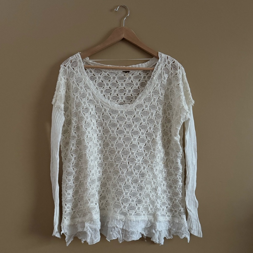 Free People Crochet Top